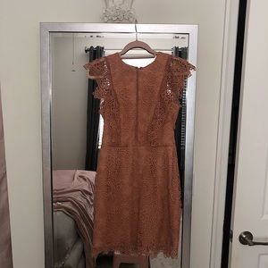 Gianni Bini Lace Peach Dress / small